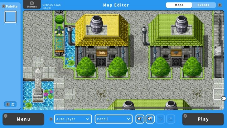 RPG MAKER WITH inns Shops