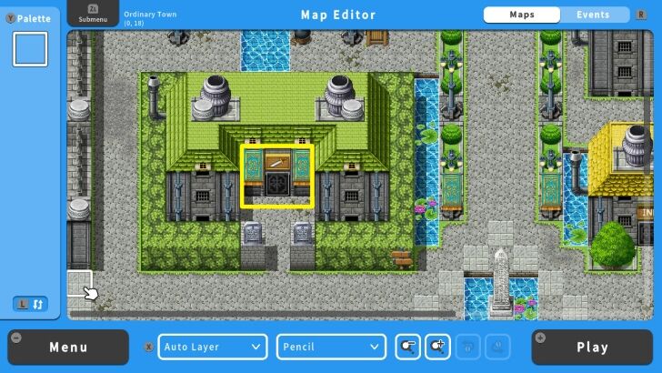 RPG MAKER WITH Door Entry