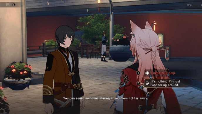 Honkai Star Rail - Alone in Peril Mission Guide - Choosing Red Dialogue Will Kill People