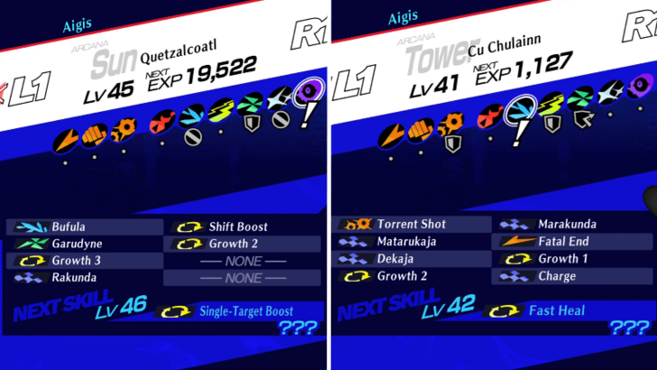 Quetzalcoatl and Cu Chulainn Stats and Skills