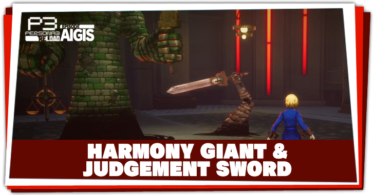 Persona 3 Reload Episode Aigis - Harmony Giant and Judgement Sword Boss