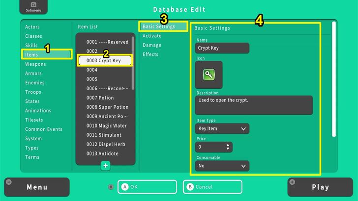 Key - RPG MAKER WITH
