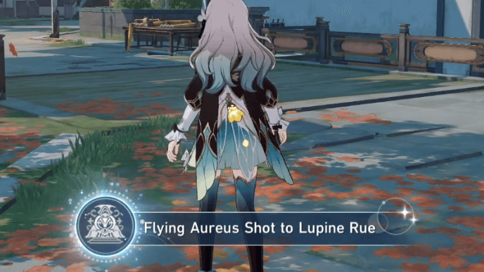 Honkai Star Rail - Flying Aureus Shot to Lupine Rue Achievement
