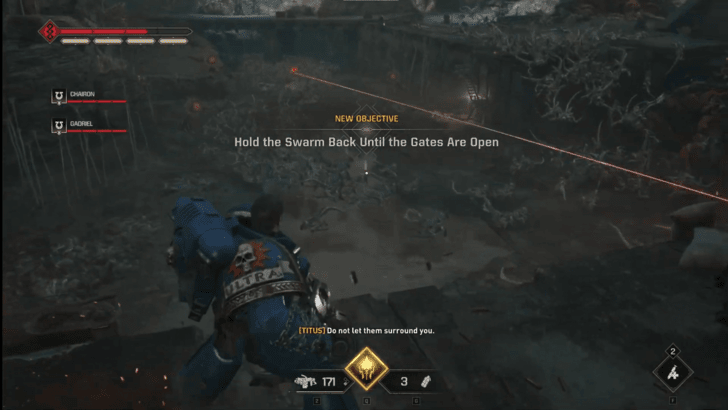 Skyfire Objective - Make Your Way to The Orbital Guns