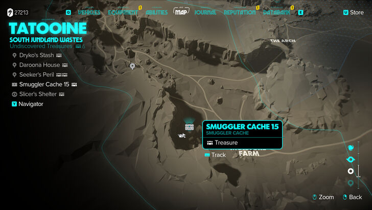 Star Wars Outlaws Smuggler Cache 15 Map