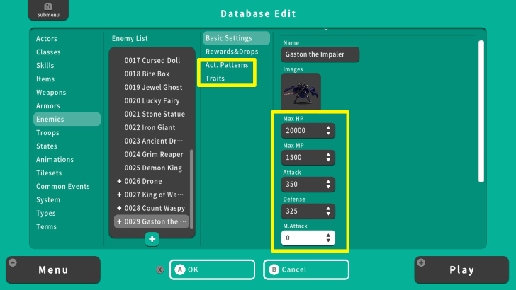 RPG MAKER WITH Balance Boss