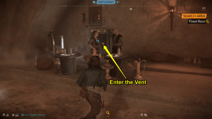 Star Wars Outlaws Fathier Scam Vent