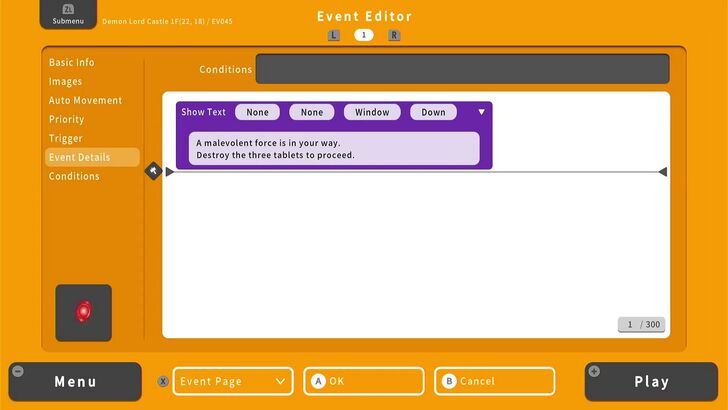 Second Event page - RPG MAKER WITH