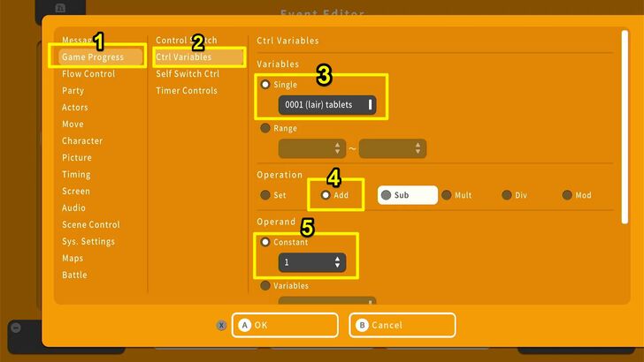 Control Variables - RPG MAKER WITH