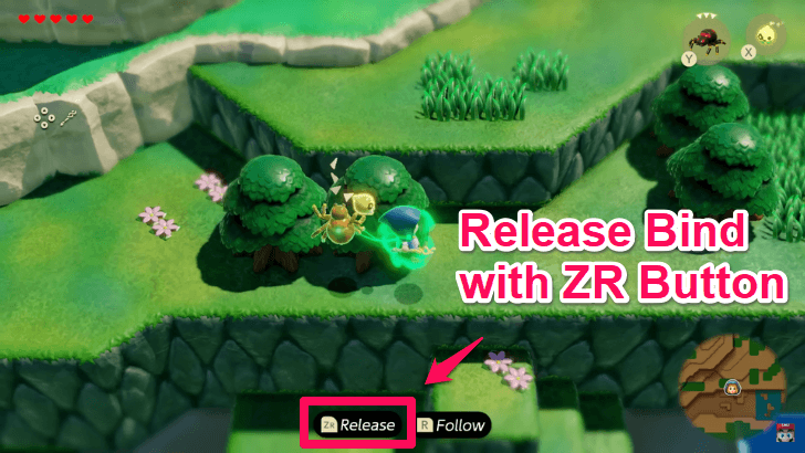 Release Bind with ZR Button