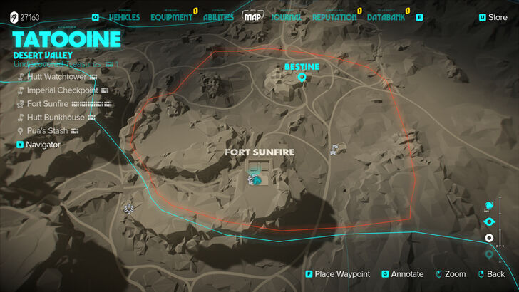 Star Wars Outlaws Jaylen Vrax Map
