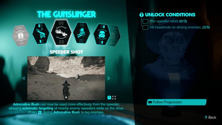 Star Wars Outlaws Speeder Shot Unlock