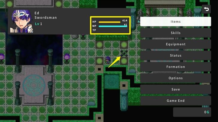 RPG MAKER WITH Trap Activated