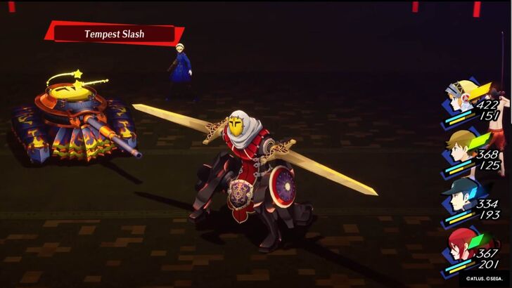 P3R Episode Aigis - Boss uses Physical