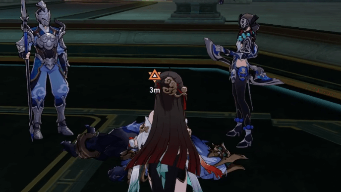 Honkai Star Rail - Investigate the borisin corpse in the hall