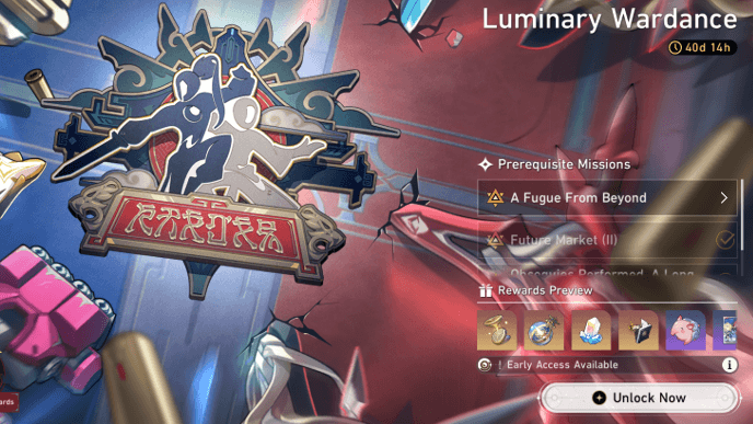 Honkai Star Rail - Luminary Wardance - Early Unlock Available
