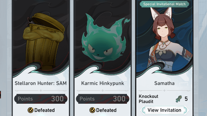 HSR - Luminary Wardance - Unlock Special Invitational Matches