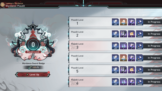 HSR - Luminary Wardance - Exchange Sword Badges for Rewards