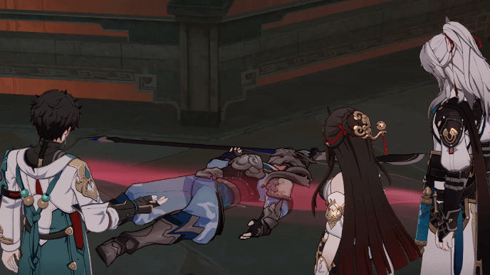 Honkai Star Rail - Investigate suspicious clues along the escape route