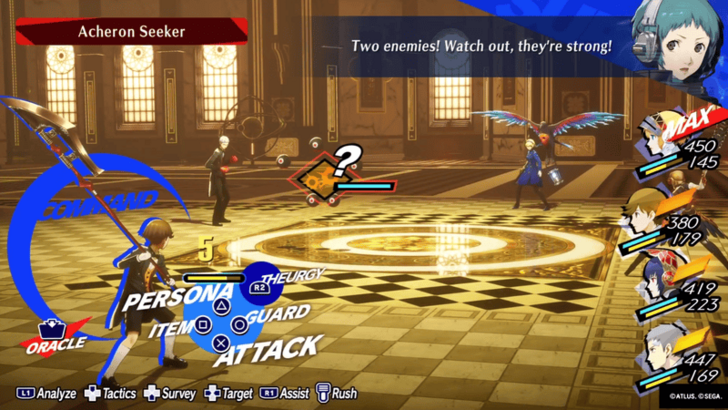 P3R Episode Aigis - Acheron Seeker and Ice Raven