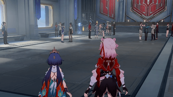 Honkai Star Rail - Head towards the contestant hall