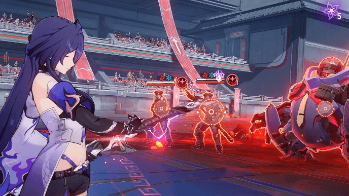 HSR - Luminary Wardance Topaz Faceoff Match - Seize Performance Points