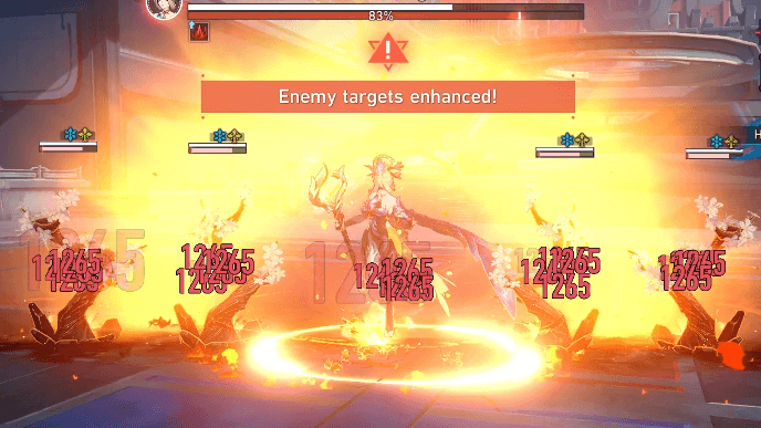 HSR - Fantastic Botany Knockout Match - Trigger Raging Wildfire with Follow-Up Attacks