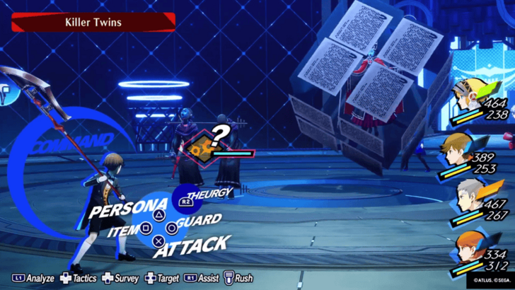 P3R Episode Aigis - Killer Twins and Red Sigil