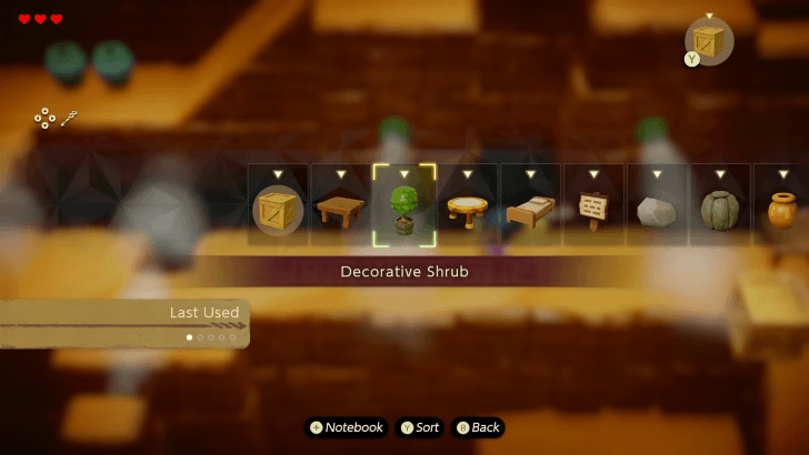 EoW - Echoes Slider Menu