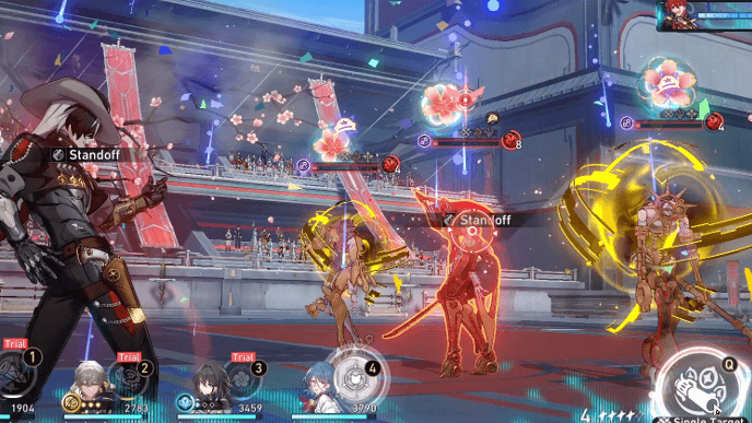 HSR - Tris-Dis of Zhuming Knockout Match - Target Enemies with High Vulnerability Stacks