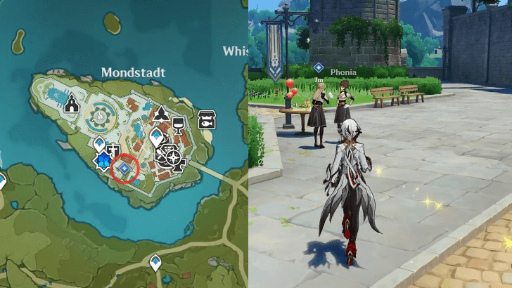 Genshin - Speak to the Two Knights