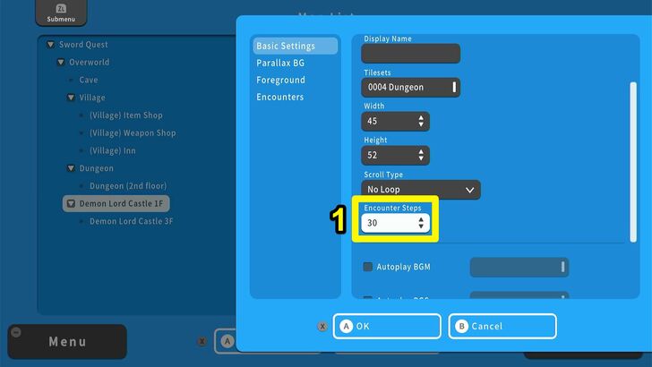 Encounter steps - RPG MAKER WITH