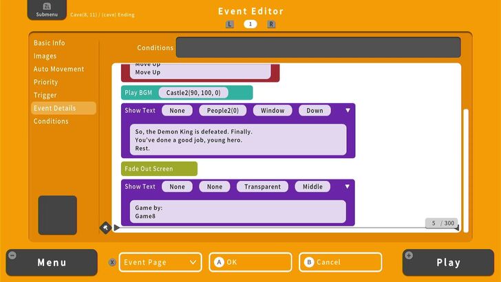In between Dialogue - RPG MAKER WITH