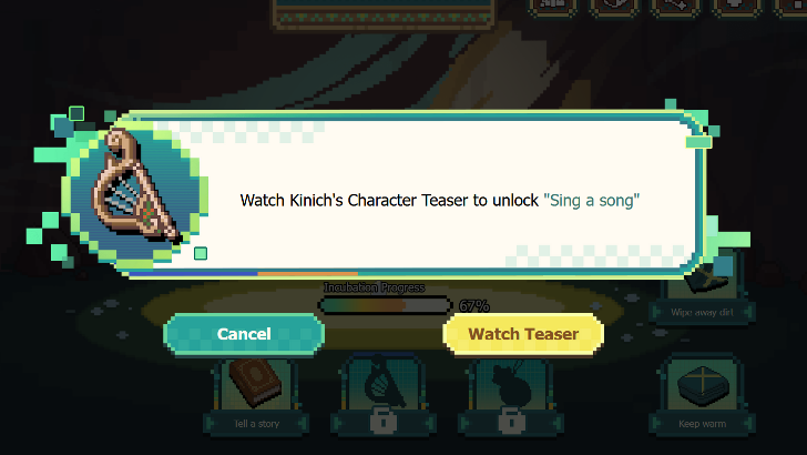 Genshin - Saurian Egg Adventures - Unlock Options