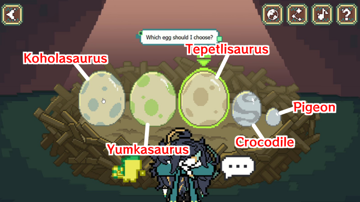 Genshin - Saurian Egg Adventures - Choose an Egg