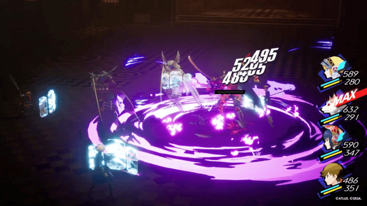 Persona 3 Reload Episode Aigis - Killing Kaiden Musha with Tetrakarn