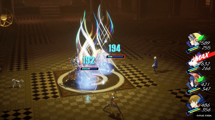 Persona 3 Reload Episode Aigis - Empyrean Boss Tenjin Musha Using Mediarama