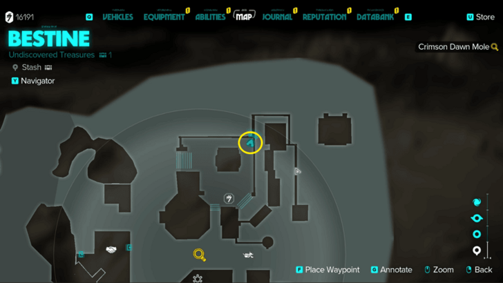Star Wars Outlaws Crimson Dawn Mole Resolve Map