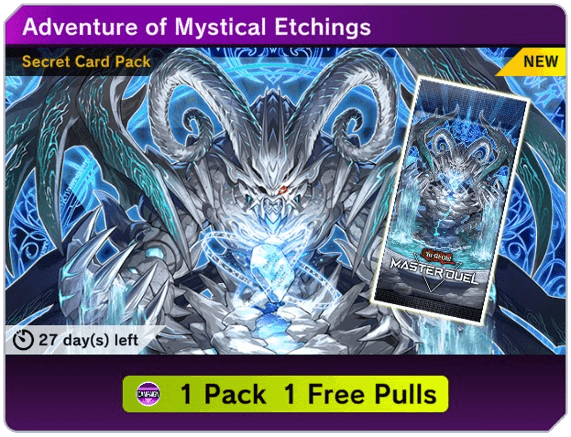 Master Duel - Adventure of Mystical Etchings 1 Free Pack