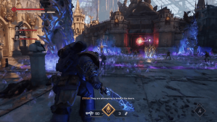 Servant of The Machine Objective - Clear The Plaza