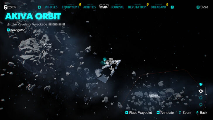 Star Wars Outlaws Post-Game POI Treasure 1 Map Location