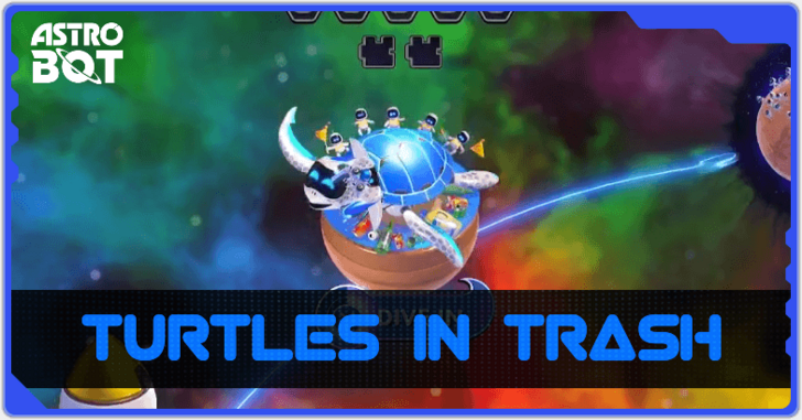 Astro Bot - Turtles in Trash
