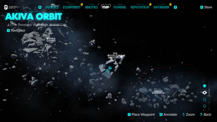 Star Wars Outlaws Post-Game POI Treasure 2 Map Location