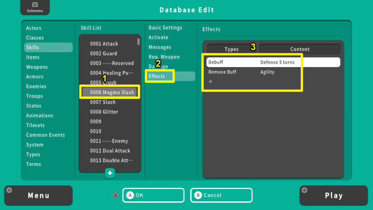 RPG MAKER WITH Skill Effects