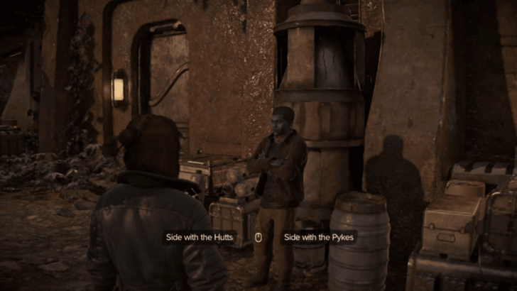 Star Wars Outlaws Thief for Hire Broker Choice