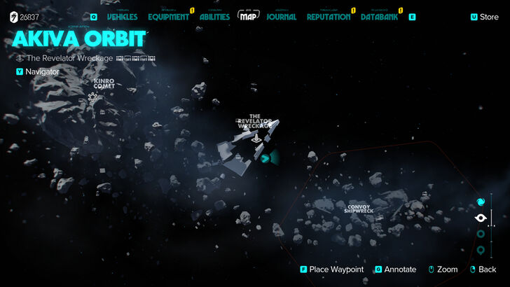 Star Wars Outlaws Post-Game POI Treasure 3 Map Location