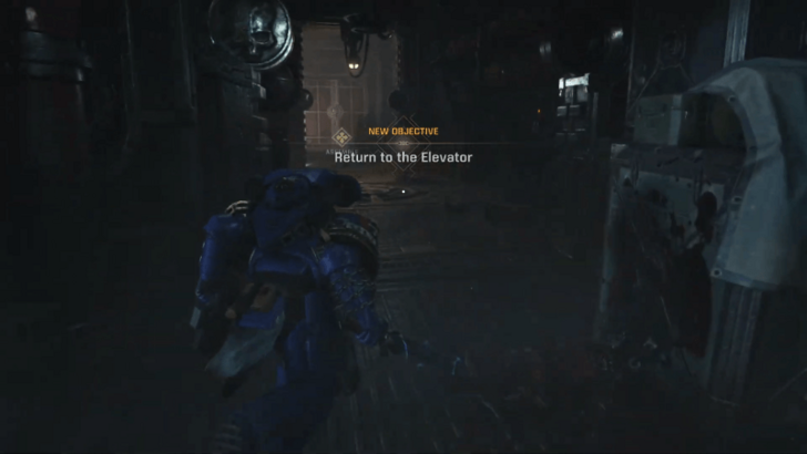Warhammer 40k Space Marine 2 - Return to the Elevator