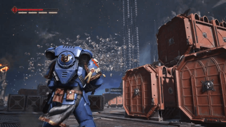 Warhammer 40k Space Marine 2 - Defend the Elevator Chains