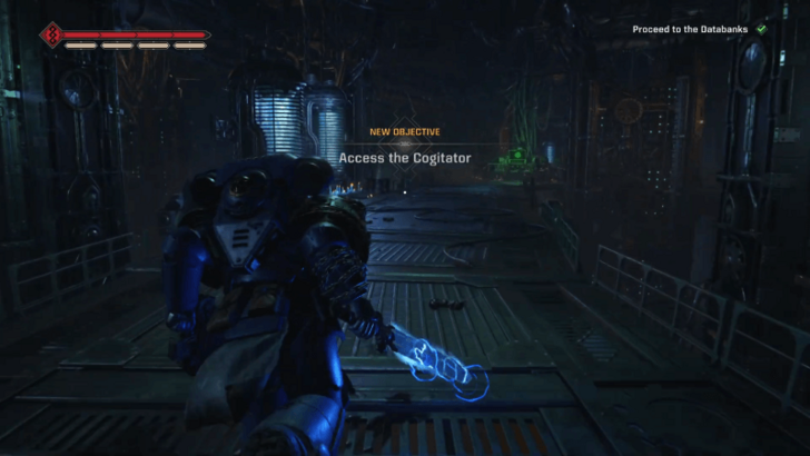 Warhammer 40k Space Marine 2 - Access the Cogitator