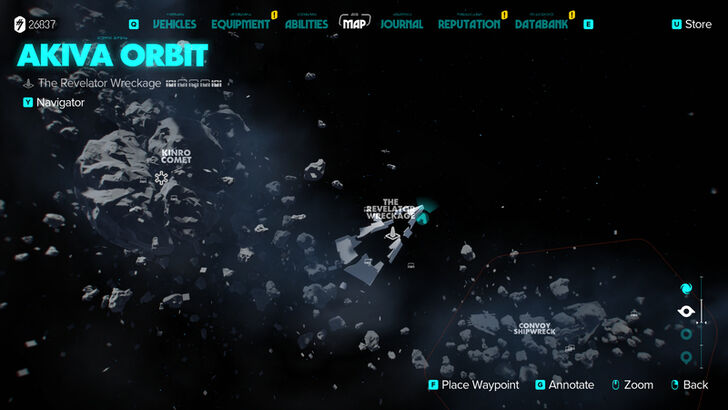 Star Wars Outlaws - Shimmering Finish Map Location